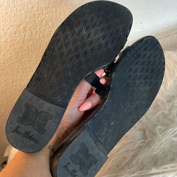 Sam Edelman Bay Jelly Slide Sandal | black | size 8 - Picture 5 of 5